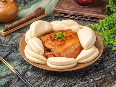 Baked BBQ Pork Bao (3)