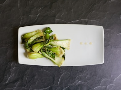Stir-Fried Pak Choi with Garlic
